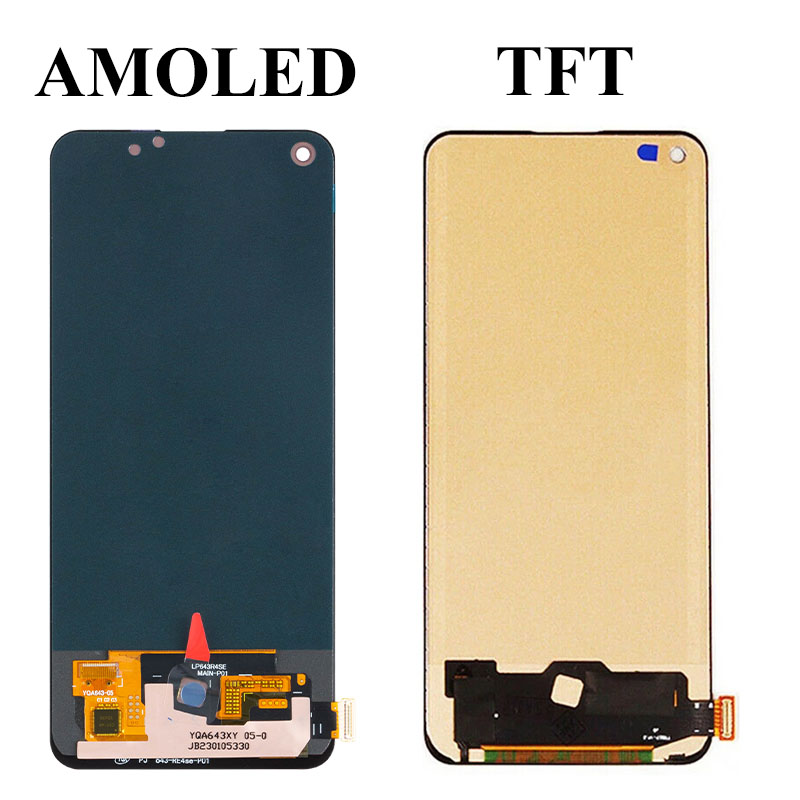 Écran LCD De Rechange Pour Oppo A74 4G (CHP2219) - 6,43 Pouces, Avec Cadre Noir Et Kit Outils - Pas Compatible A74 5G