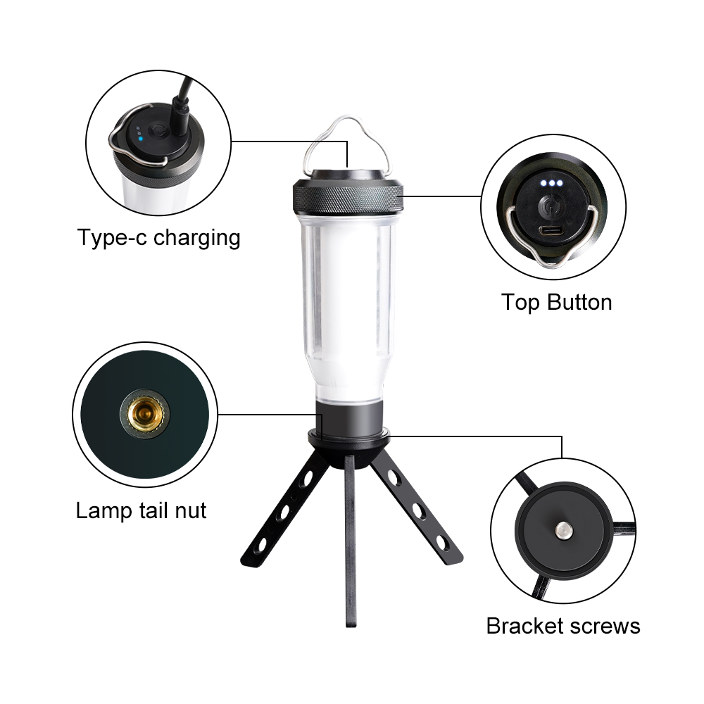 DIY Flash Lamp Shade Atmosphere Silicone Lampshade Outdoor Camping ...