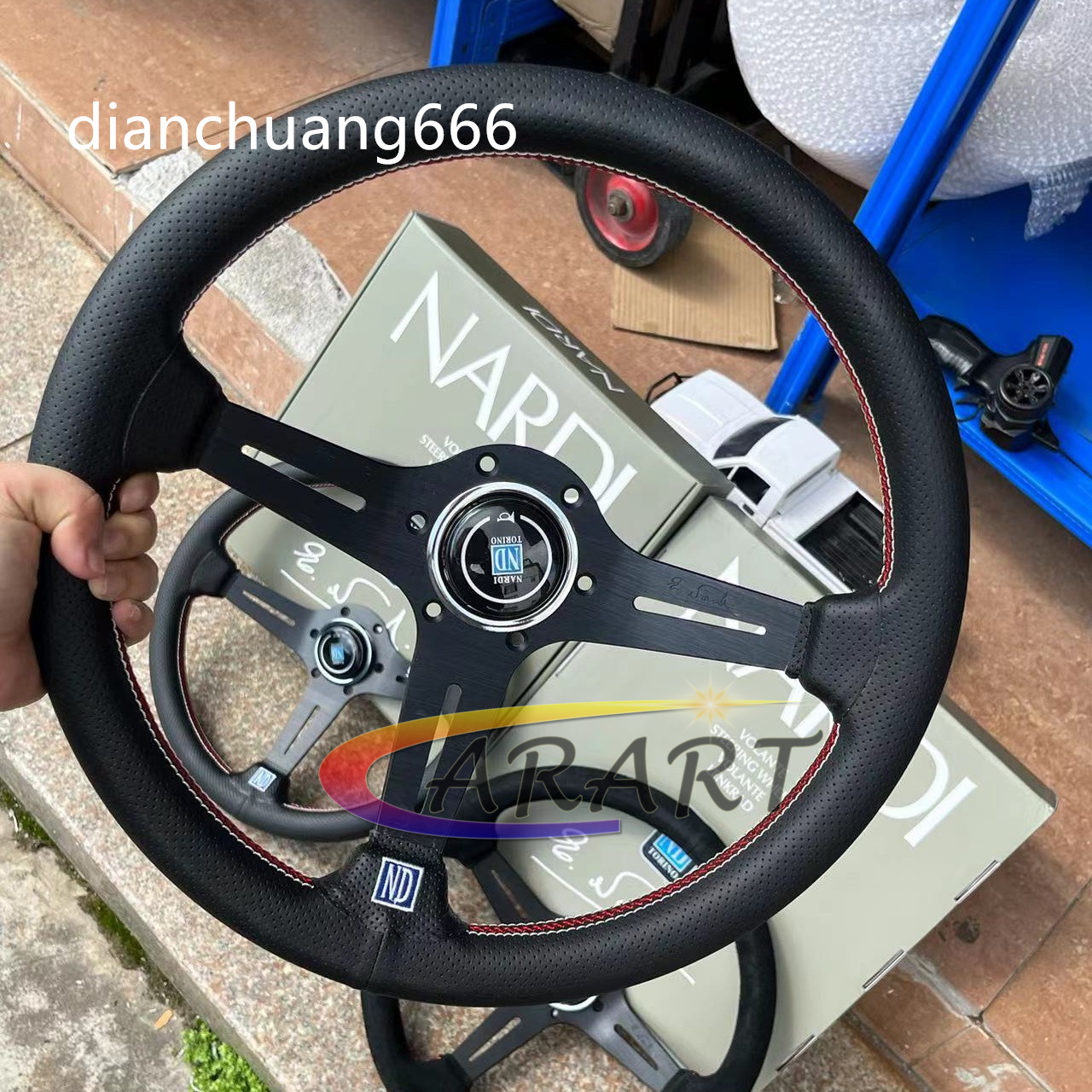 Nardi Steering Wheel Sport Steering Wheel ND Nardi Torino Leather ...