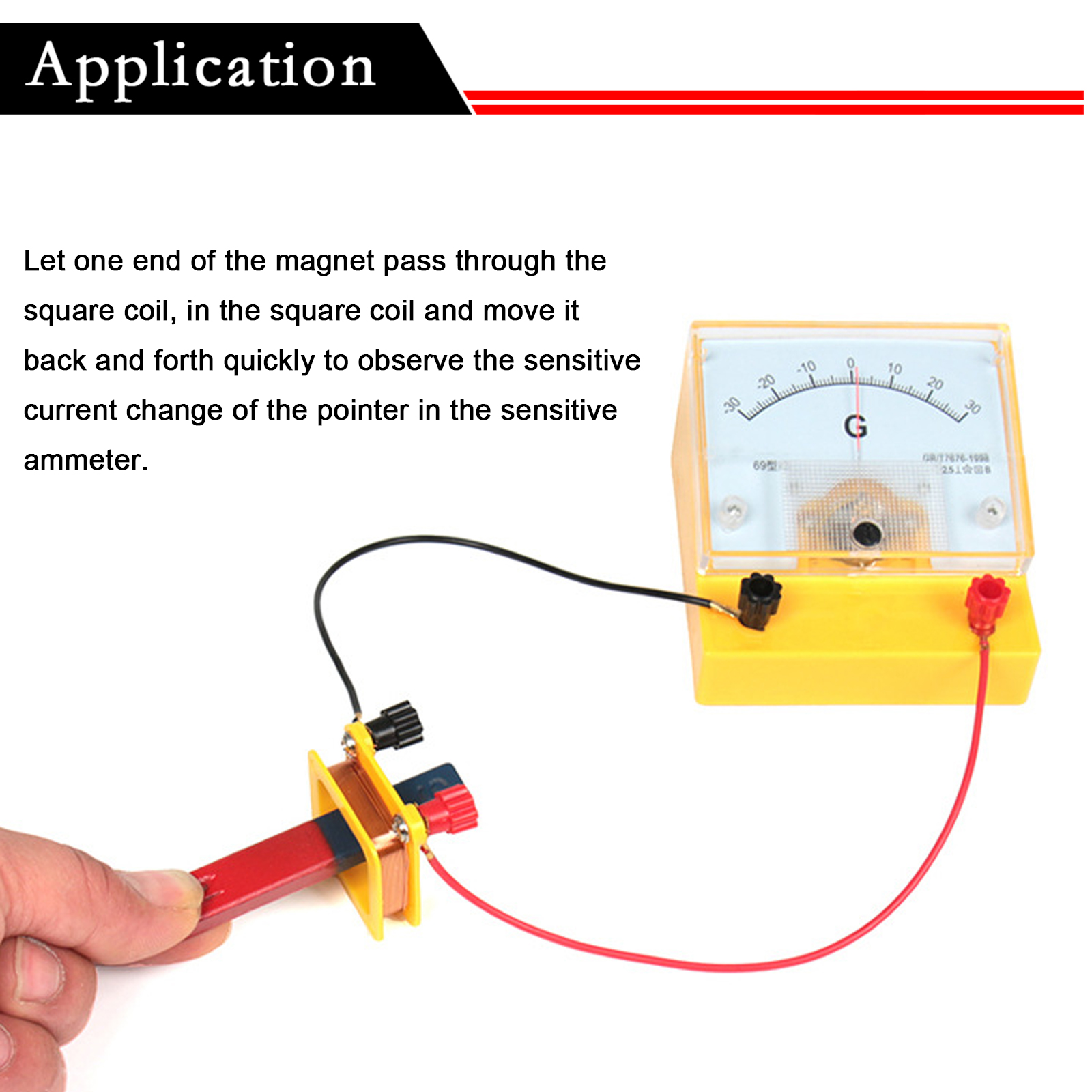 Galvanometer Scientific Ampere Sensor Sensitive Ammeter Detector ...