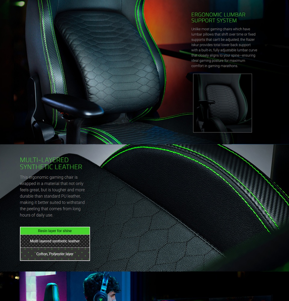 Gaming chair with built in online microphone