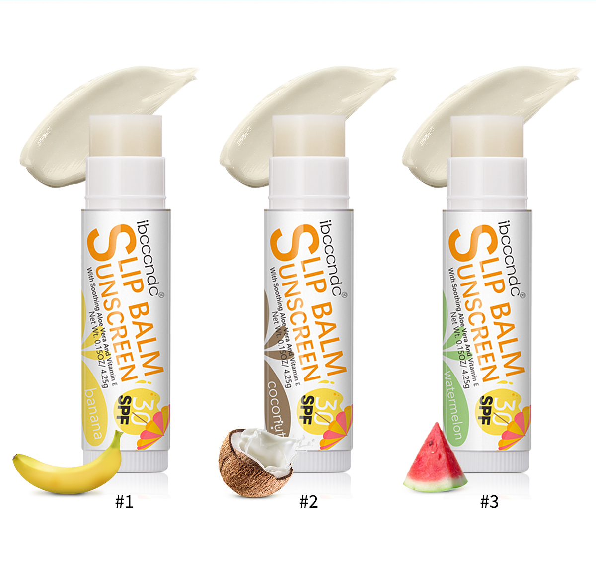IBCCCNDC Sunscreen Lip Balm Spf 30 Uva Protection Lips Moisturizer ...