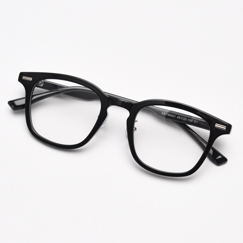 New Anti Blue Light Retro Eyeglass Frame Fashion Men's and Women's ...