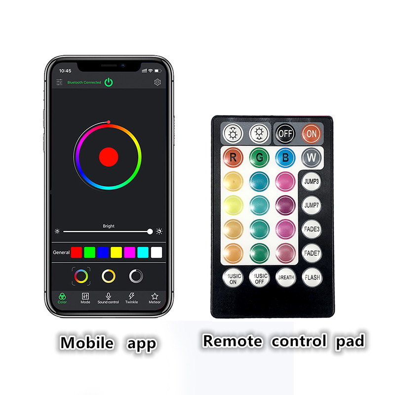 Optical fiber Light Fiber Optic Star ceiling kit Bluetooth APP Control ...