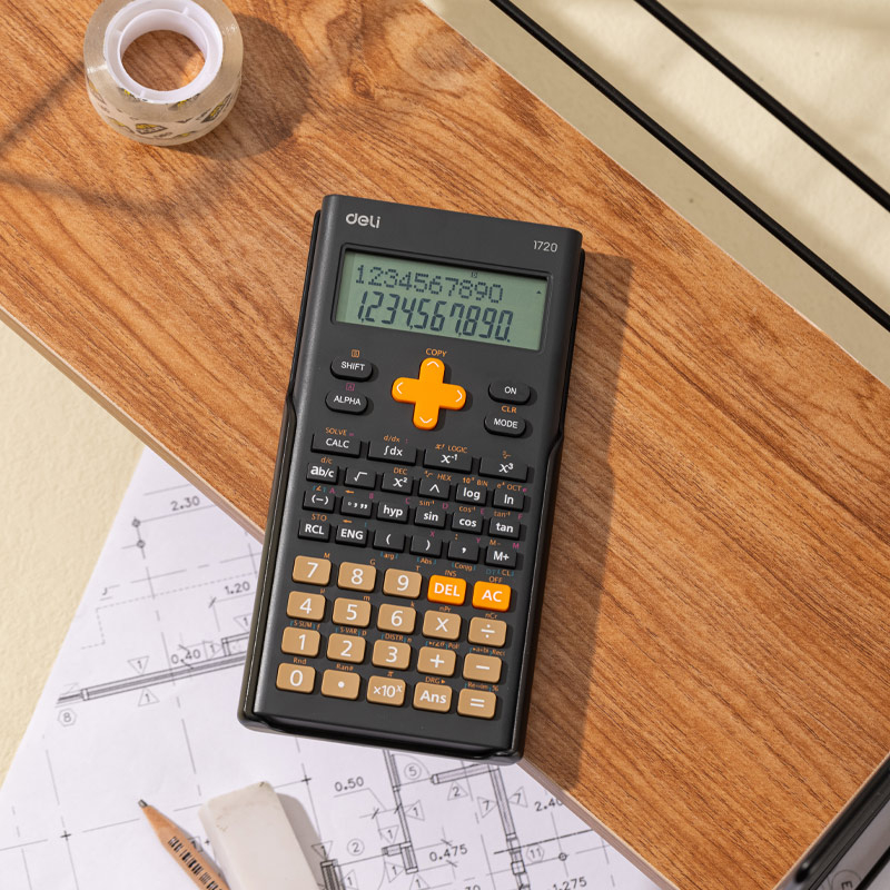 Deli 300F-Scientific Calculator Student Exam Scientific Calculator ...