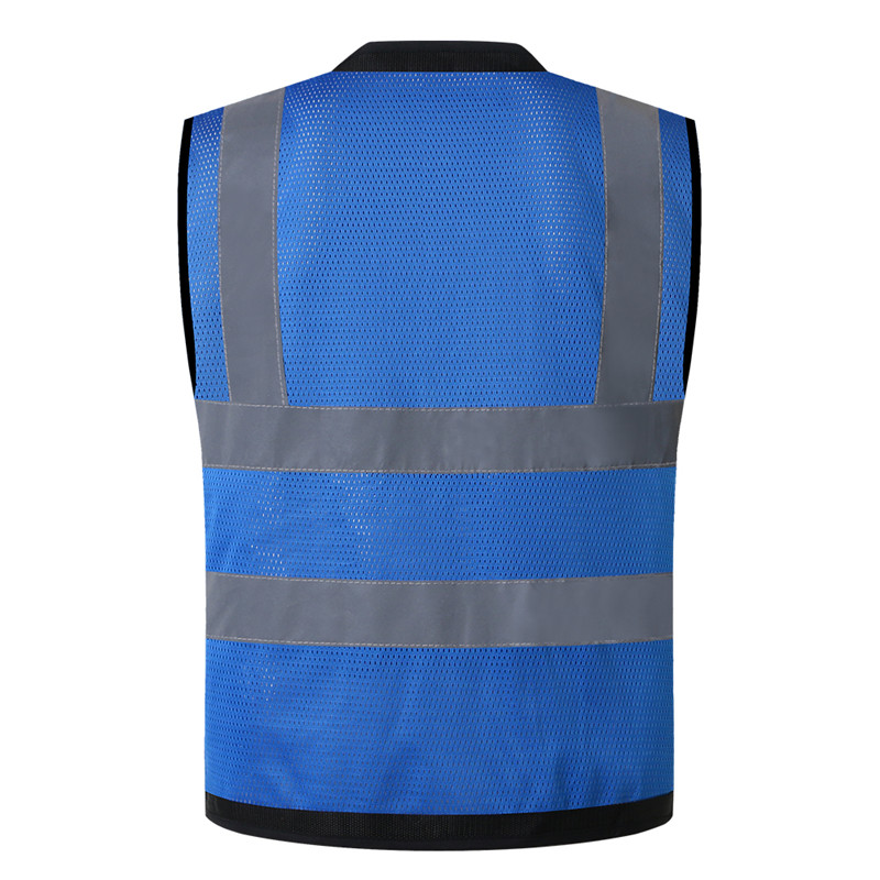 Hi Vis Safety Vest Orange Reflective Work Vest for Warehouse ...