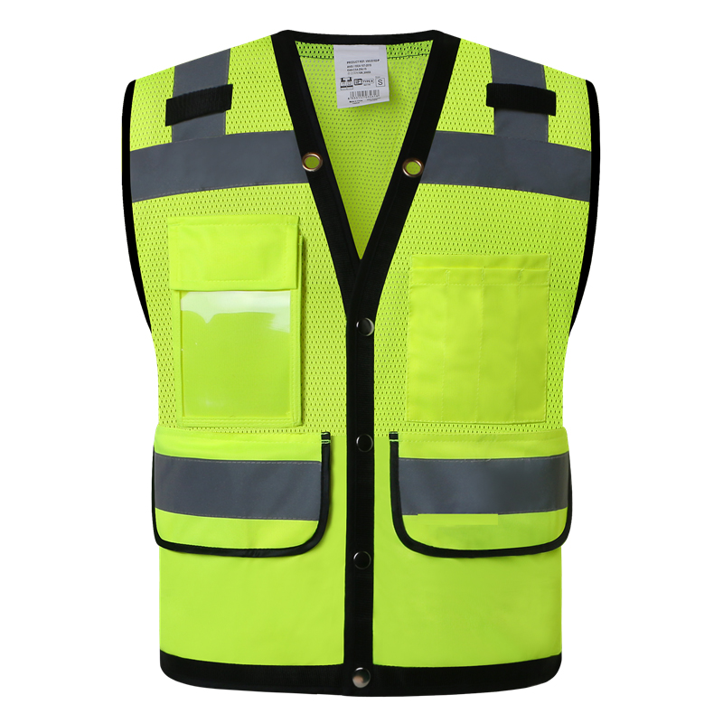 Hi Vis Safety Vest Orange Reflective Work Vest for Warehouse ...