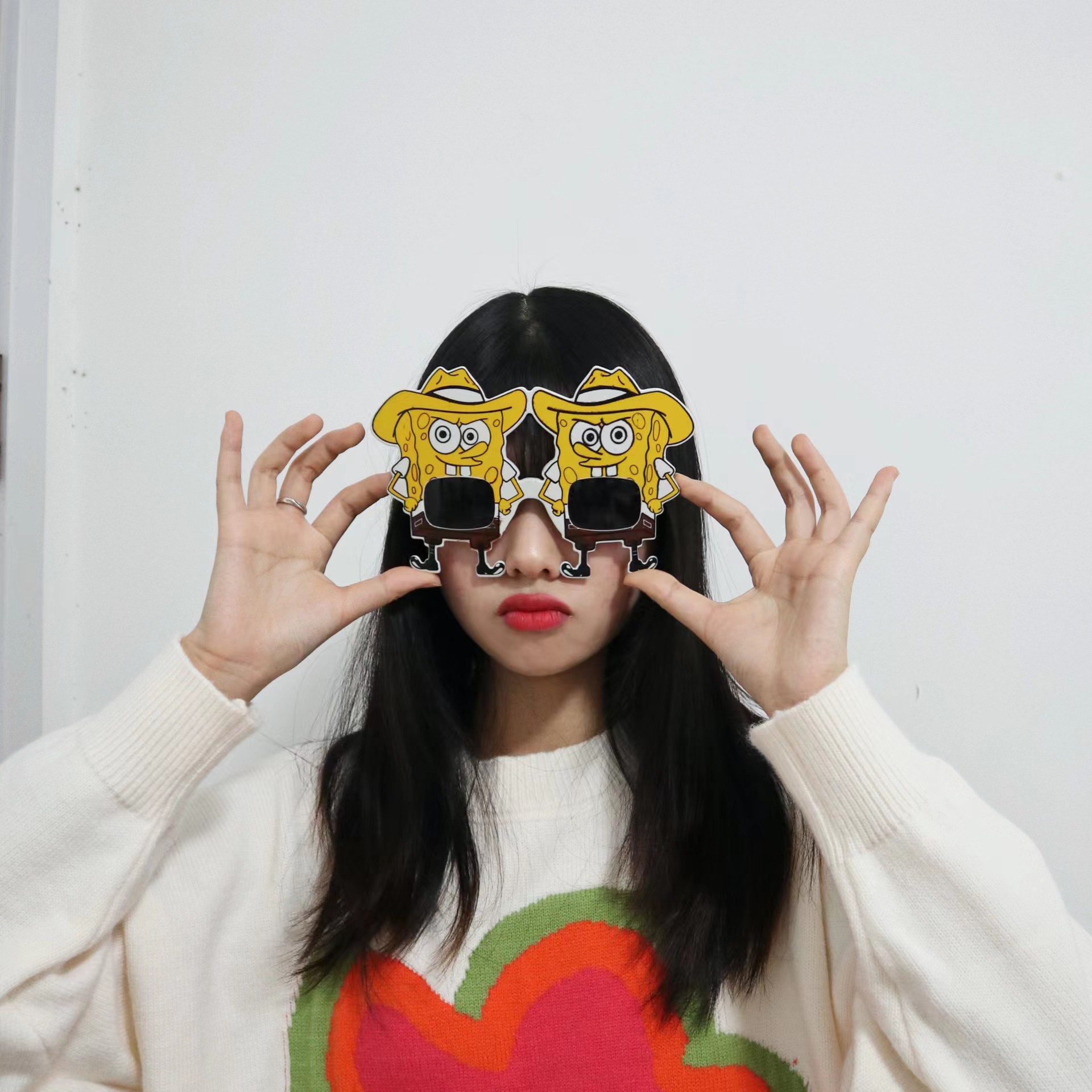 Funny glasses wholesale multiplayer props glasses wedding sisters group ...