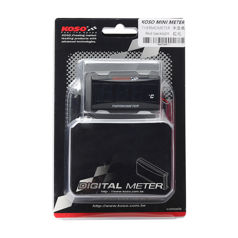 Motorcycle KOSO Cylinder Head Temperature Meter LED Display Engine ...