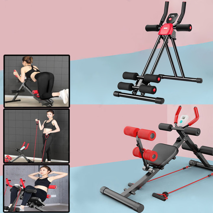 Yeesall abs exercise equipment Folding Sit-Up and Waist Abdominal Board ...