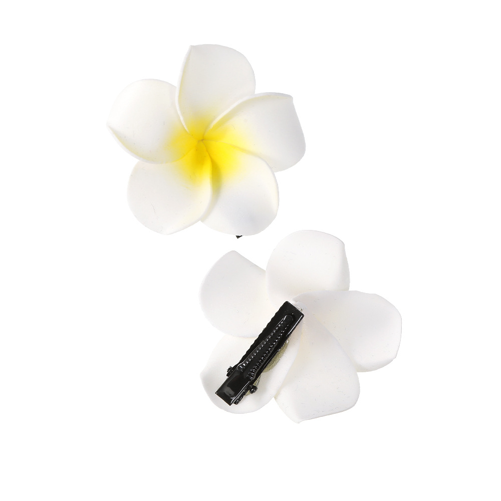 [Magpie] Simulation Flower Headdress Bride Beach Swimming With Flowers ...