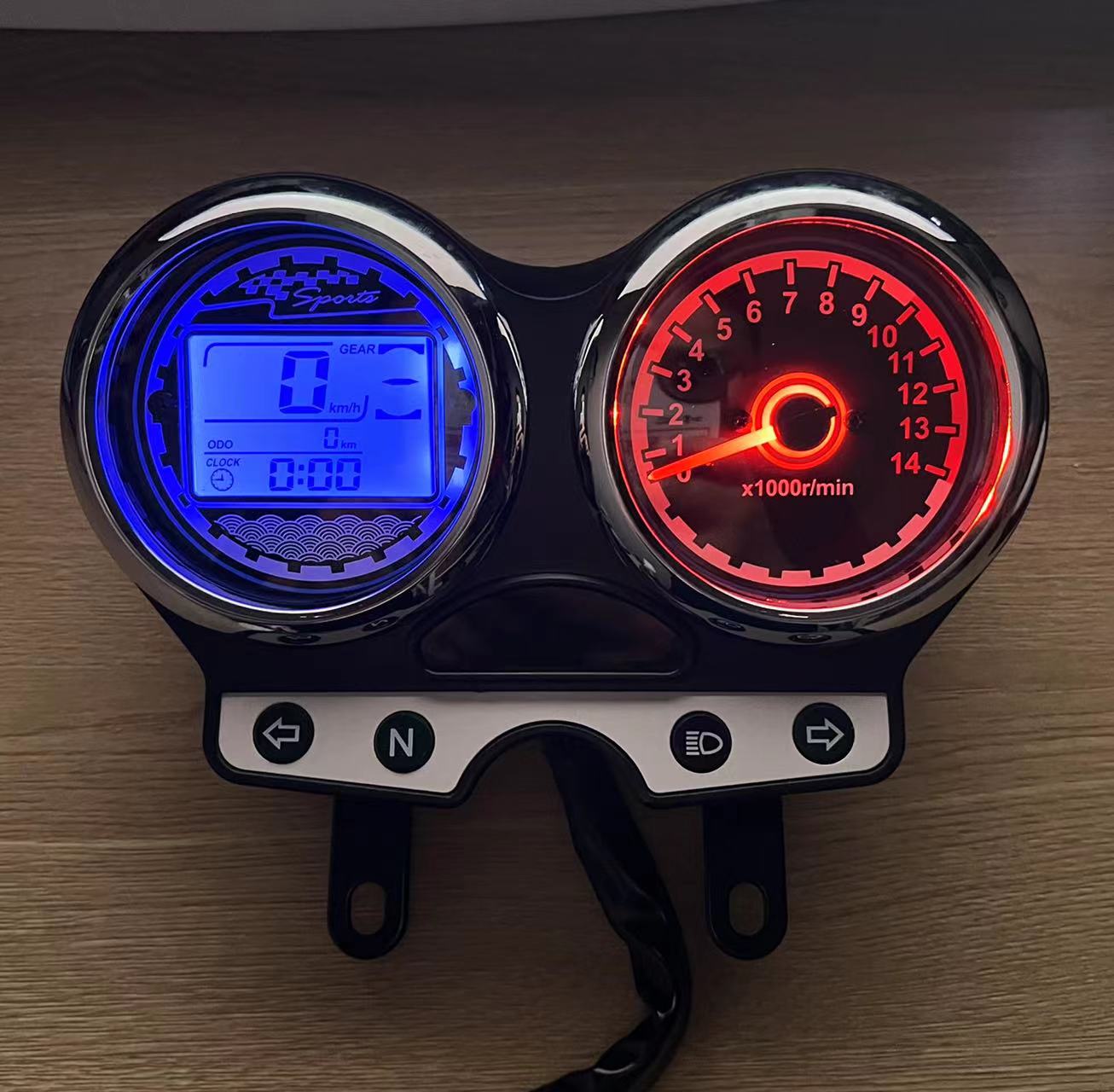 Thunder 125 Suzuki Yes 125 EN125 EN123-3F EN150 LCD Speedometer Digital ...