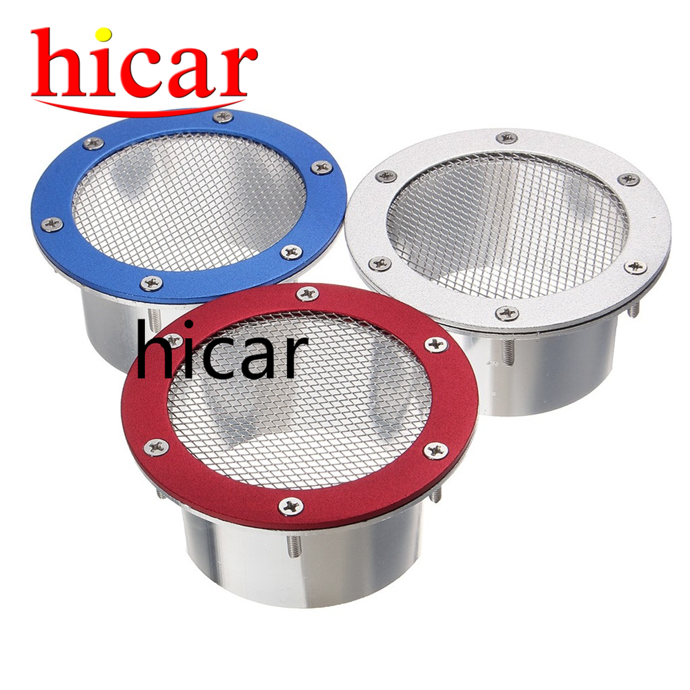 3 Colors Universal Car Racing Air Duct Pipe Grill Bumper