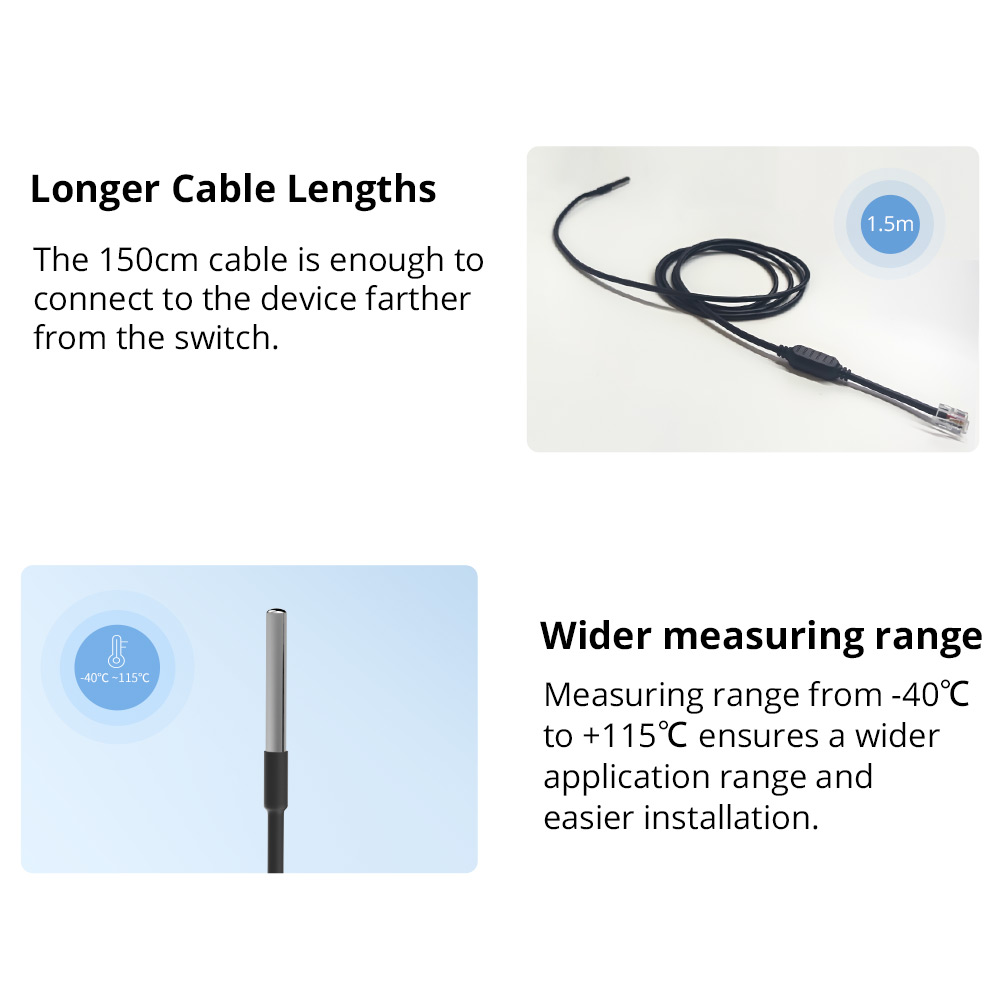 SONOFF WTS01 Waterproof Temp Sensor for TH Series | Shopee Philippines