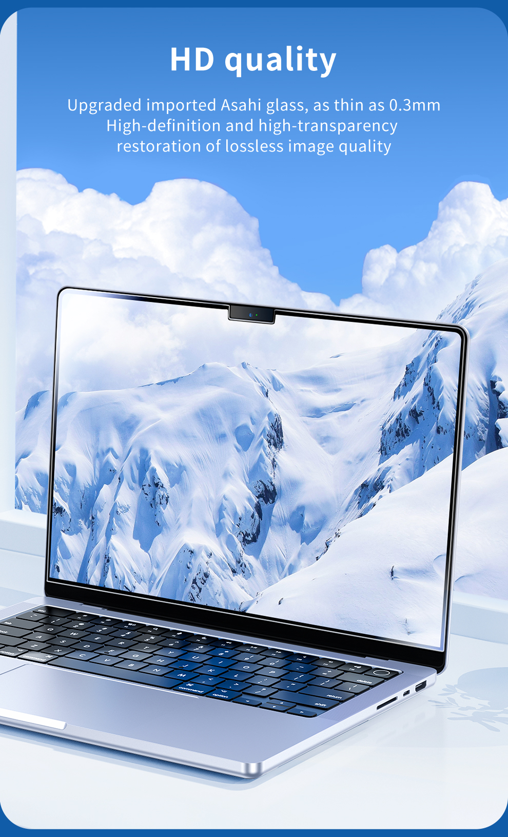 Smart Devil Tempered Glass For MacbookPro14 Inch/ Air 13.3 Laptop ...