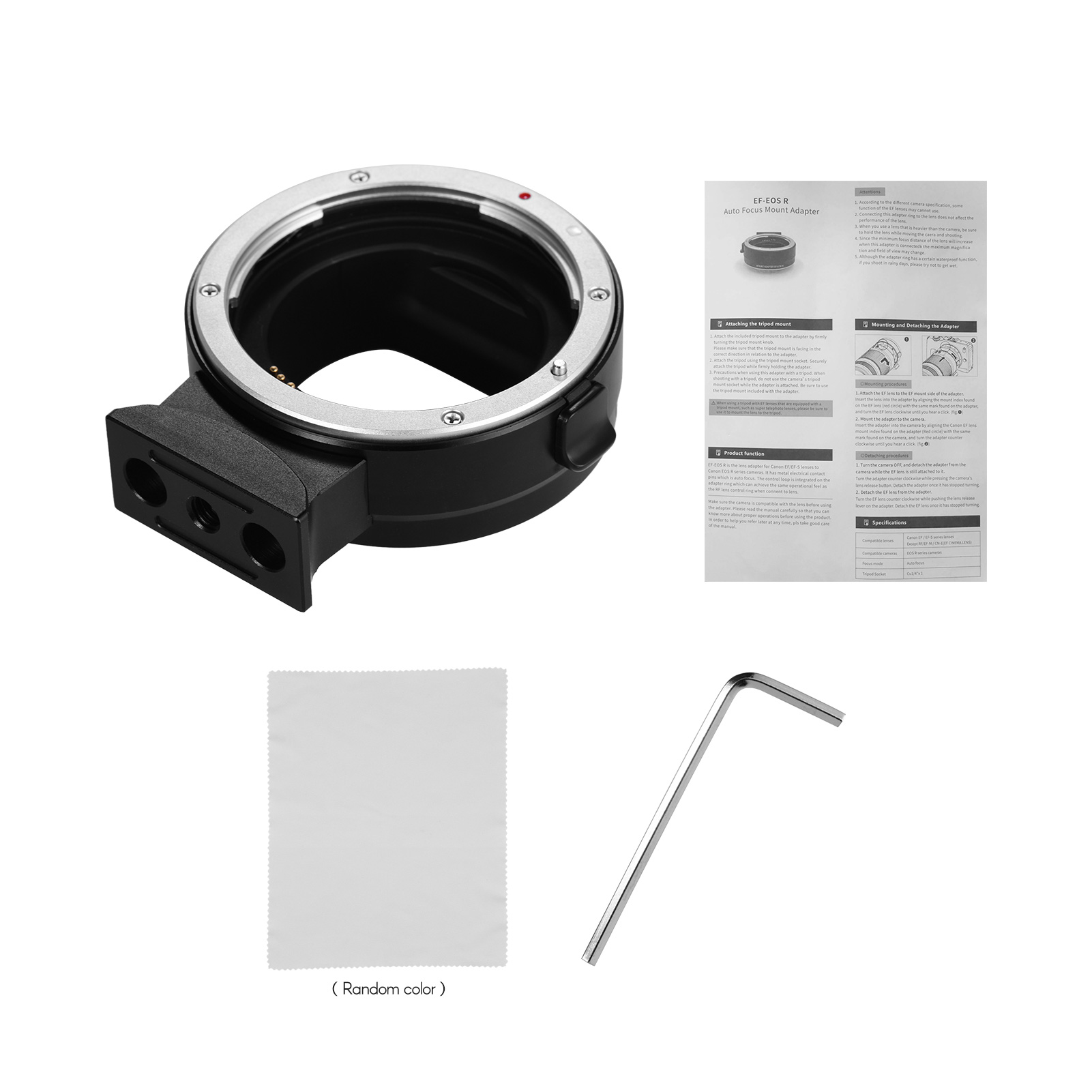 Camera Efm To Rf Adapter Andoer EF-EOSR Auto Focus Camera Lens