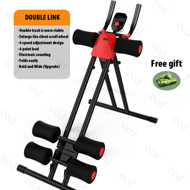Abdominal Exercise Machine ABS Fitness Glider Generator Power Planking ...
