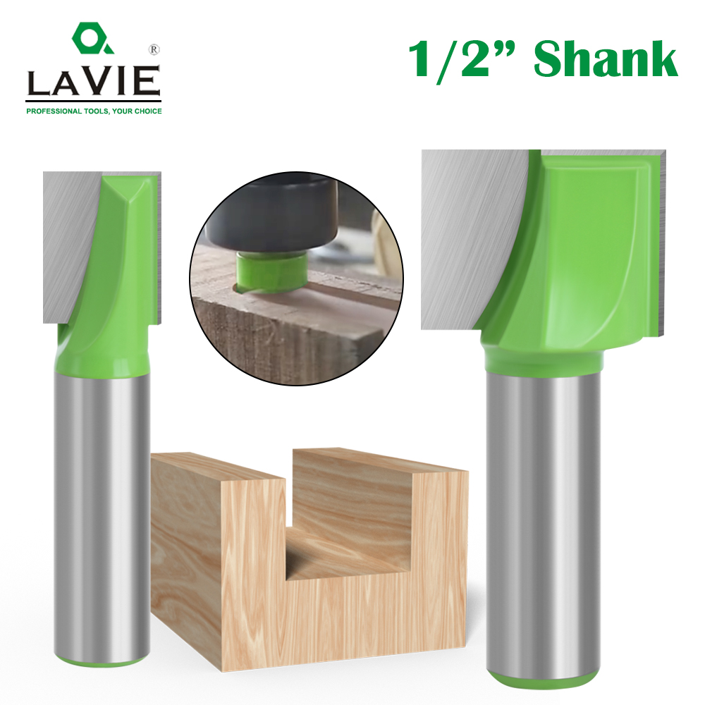 LAVIE 1Pc12.7 INCH Cleaning Bottom Bit Straight Router Bit Clean ...