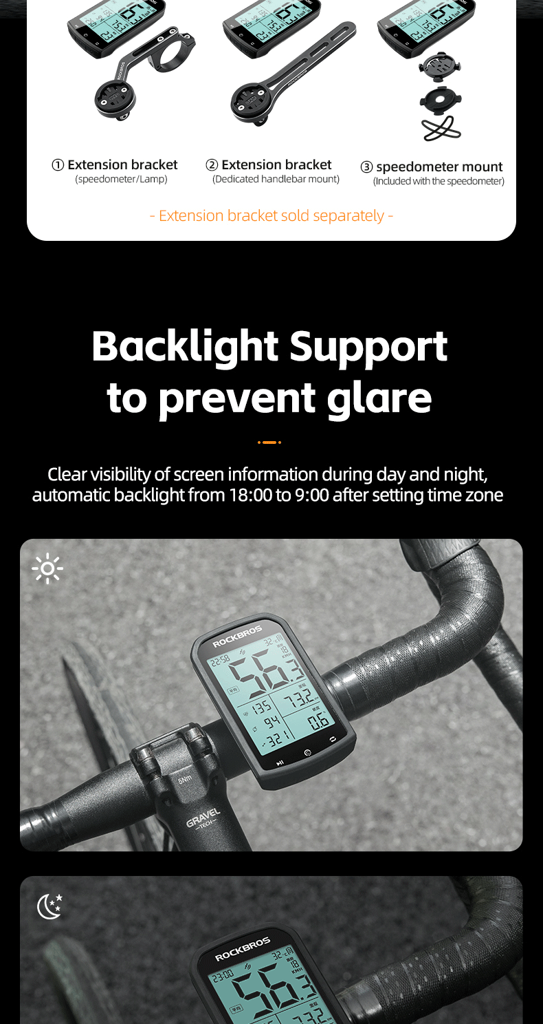 Computer Da Bici Wireless ROCKBROS - Foto 4