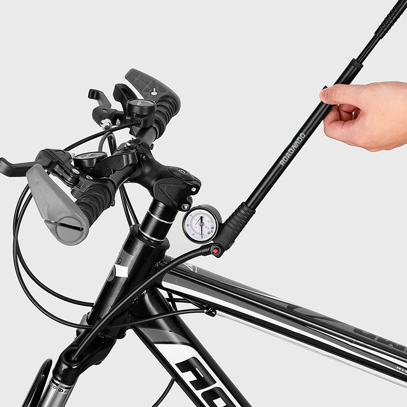 【Ship in 48h】300psi Bike Air Pump MTB Air Fork Pump with Gauge High