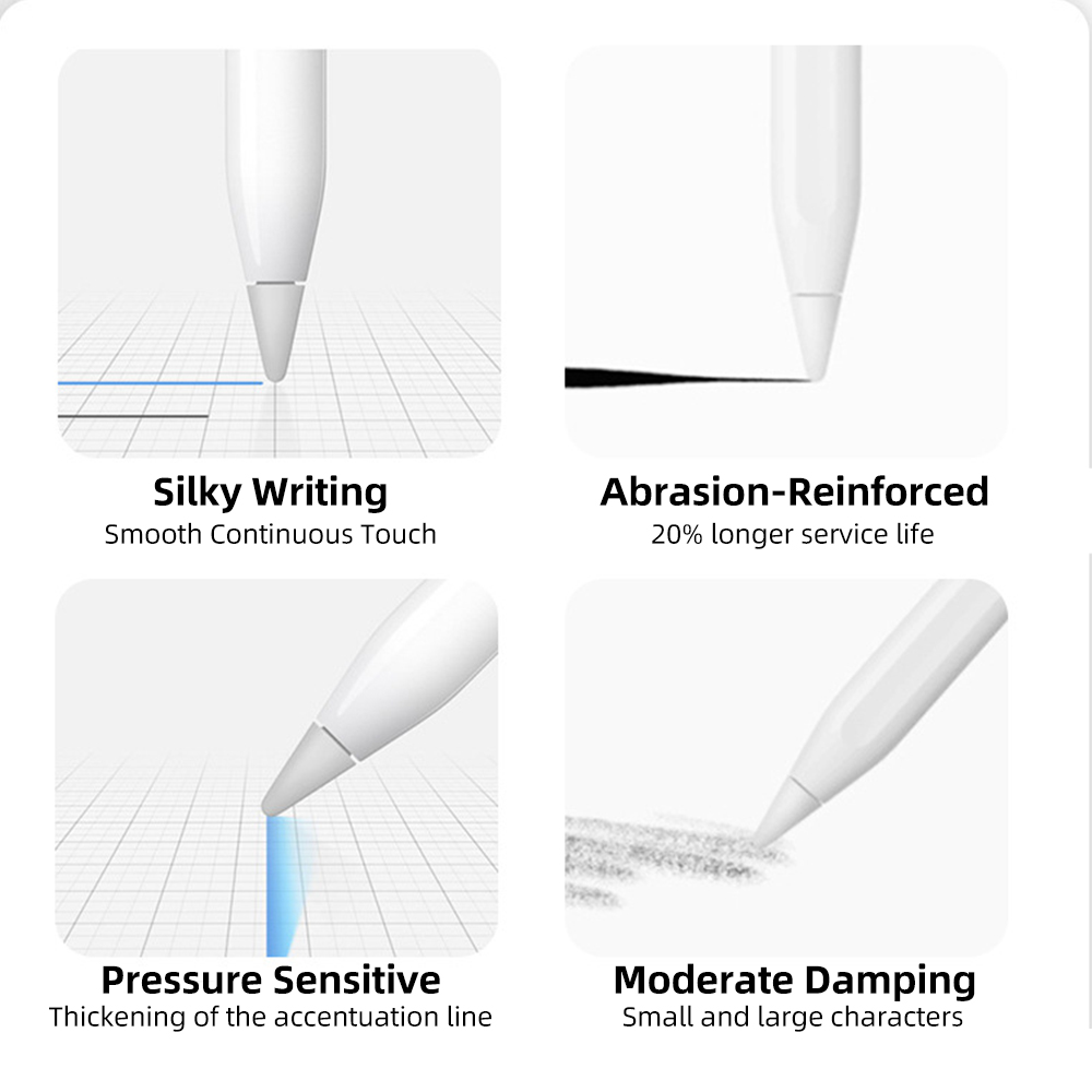 Pack Replacement Tips for Apple Pencil (1st Gen 2nd Gen