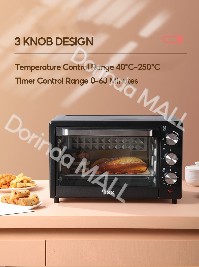 Electric Oven Toaster For Baking Cake and Bread Multipurpose High