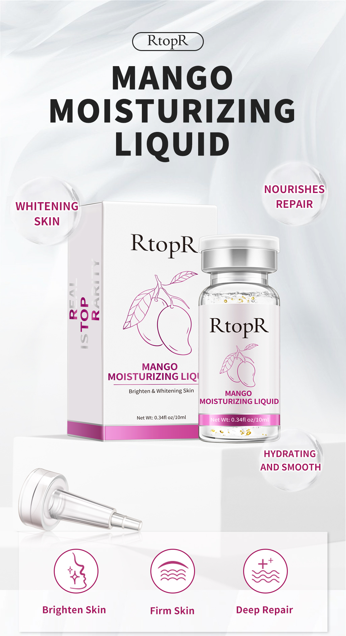 RtopR Mango Bright Moisturizing Liquid Face Care Anti Winkles ...