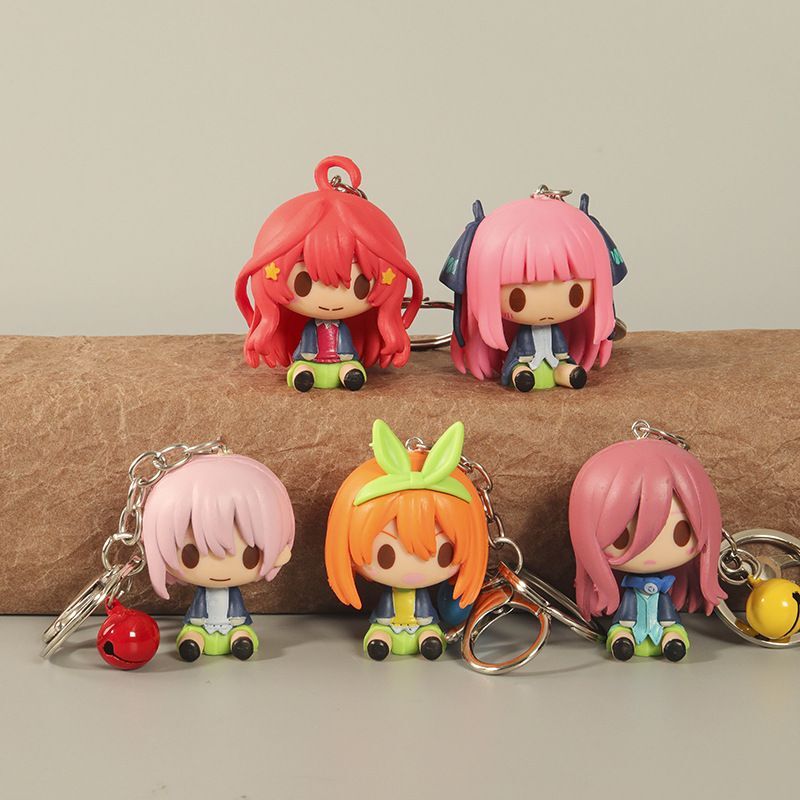 5Pcs/Set 4.5cm The Quintessential Quintuplets Anime Figure Nakano ...