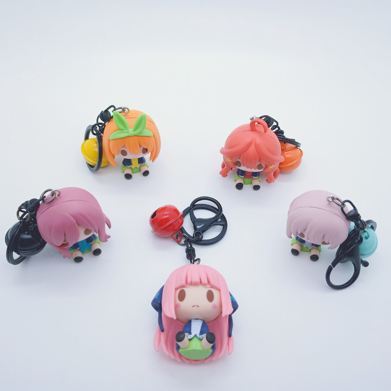 5Pcs/Set 4.5cm The Quintessential Quintuplets Anime Figure Nakano ...