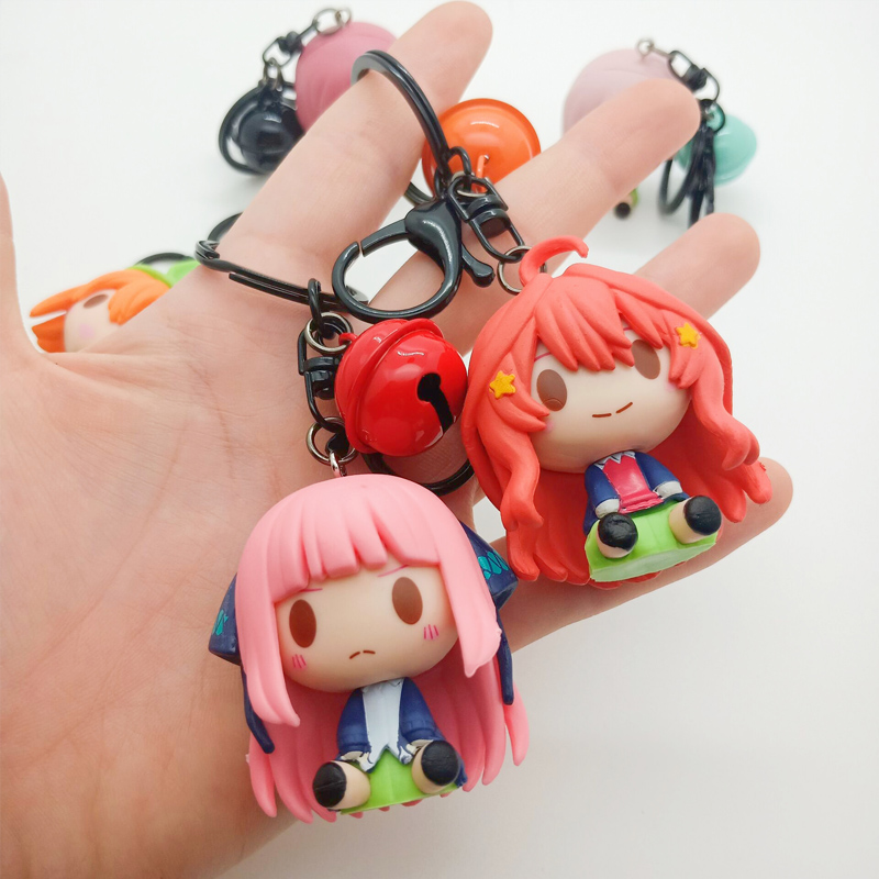 5Pcs/Set 4.5cm The Quintessential Quintuplets Anime Figure Nakano ...