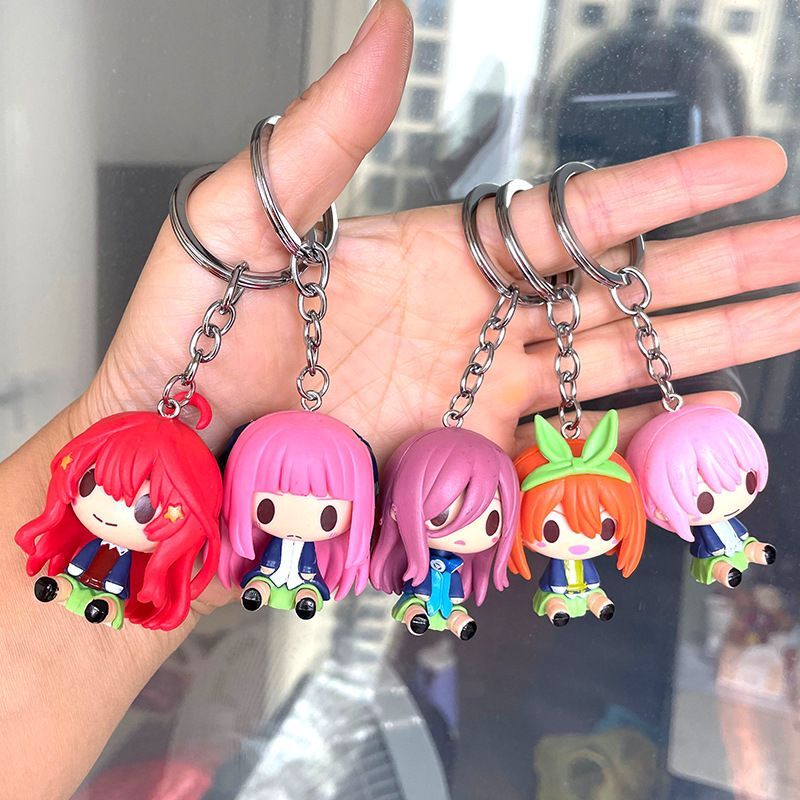 5Pcs/Set 4.5cm The Quintessential Quintuplets Anime Figure Nakano ...