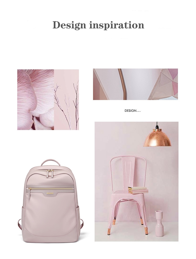 FULL DESIGN Large Capacity Nylon Waterproof Laptop Backpack | Shopee ...