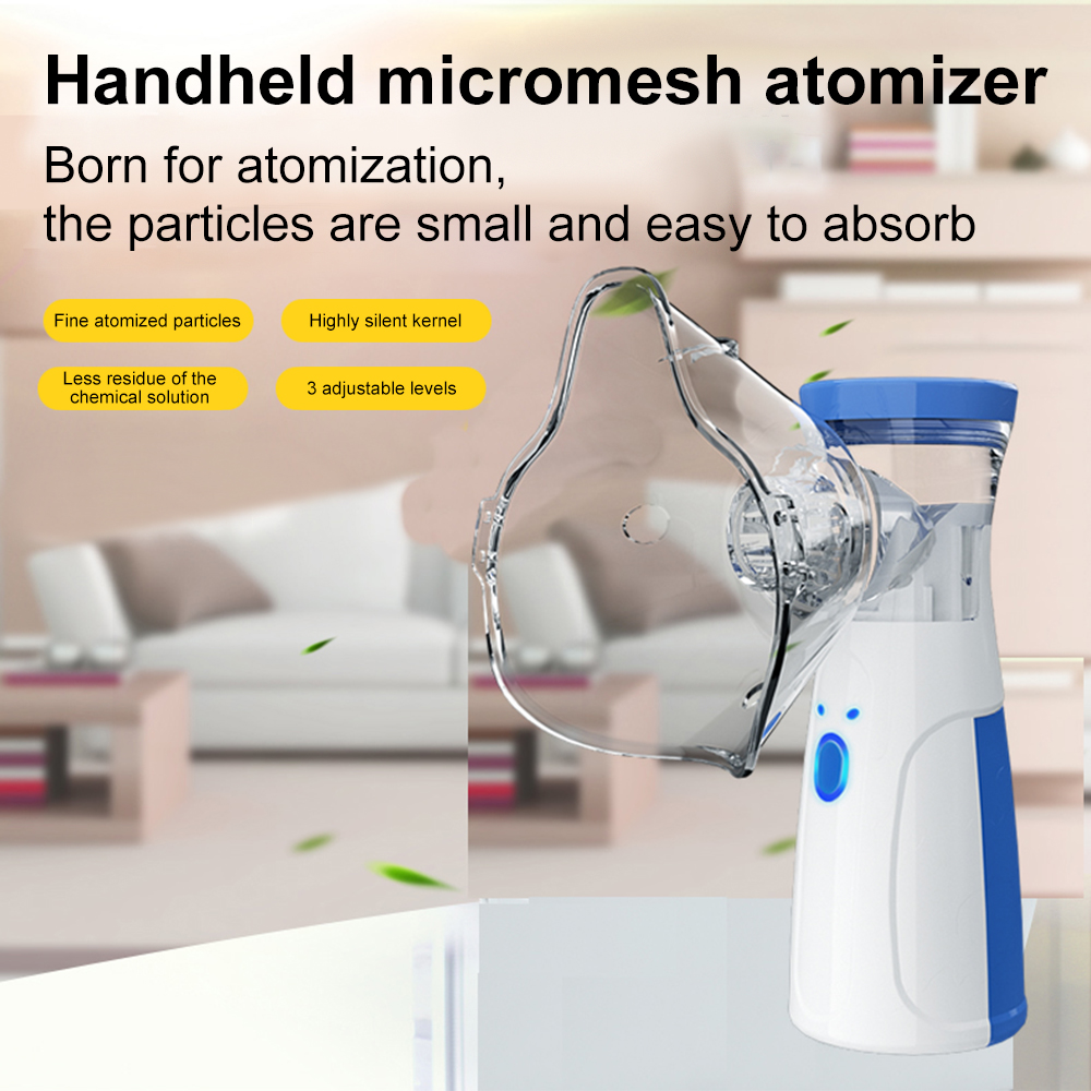 Nebulizer Portable Machine For Adult Kids Handheld Asthma Inhaler ...