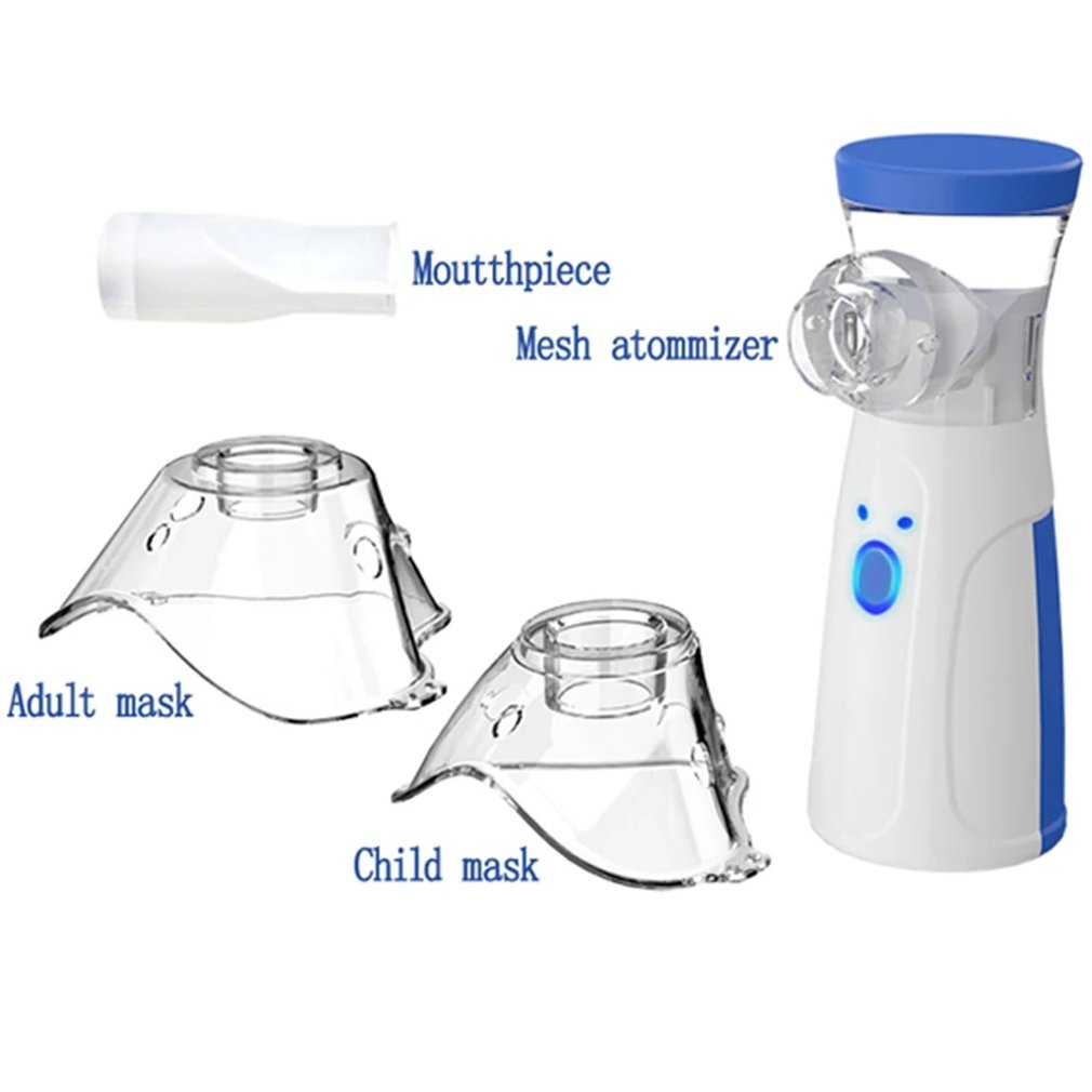 Nebulizer Portable Machine For Adult Kids Handheld Asthma Inhaler ...