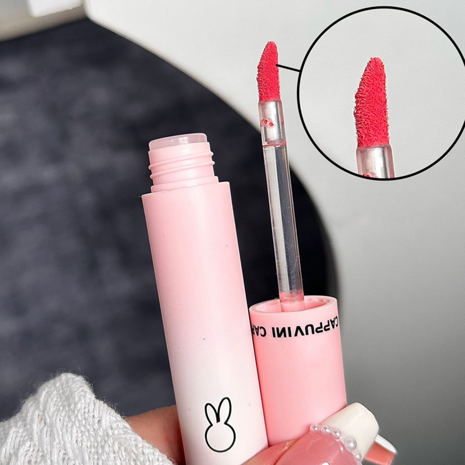 Cappuvini Pink Velvet Lip Clay 3.2g | Shopee Philippines