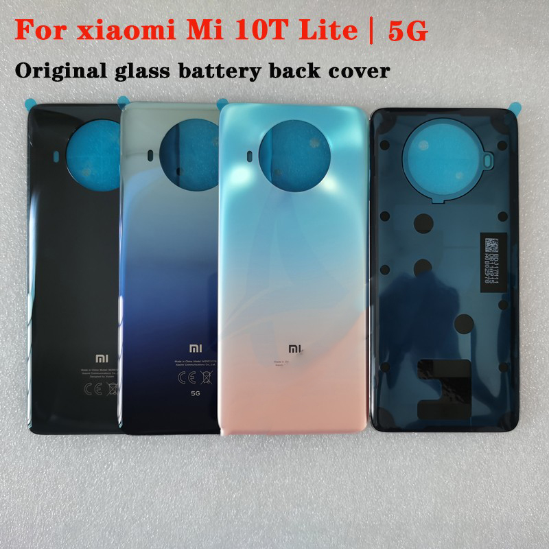 New Original For Xiaomi Mi 10T Lite Tempered Glass Back Battery