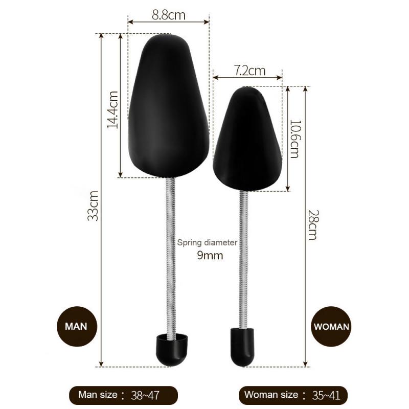 1 Pair Plastic Spring Shoe Supports Shoe Shaper Expander Shoe Shaping ...