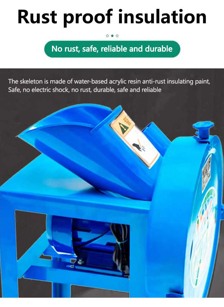 Grass Shredder Machine for agriculture Grass Chopper machine electric ...