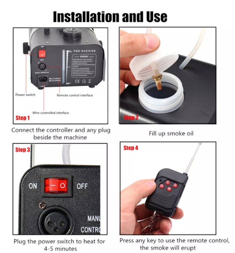 Fog Machine 900W(Long Playing) Antibac disinfectant,Sanitizer, heavy ...