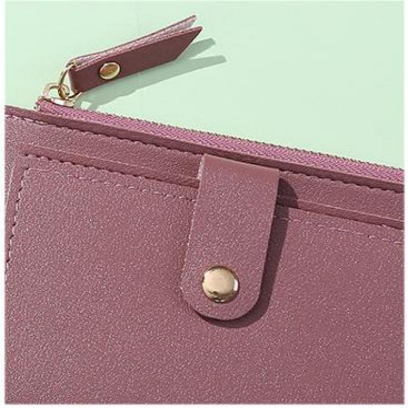 New Women's Wallet Short Wallet Women's Summer Thin Cute Simple Wallet ...