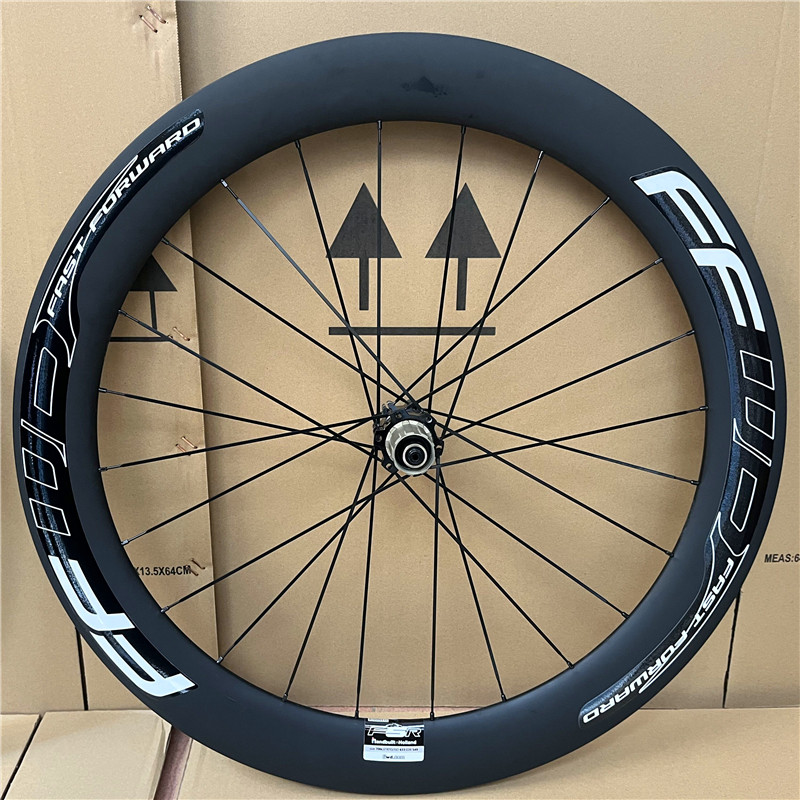 Newest 700C Road bike full carbon fibre tubular clincher tubeless rims ...