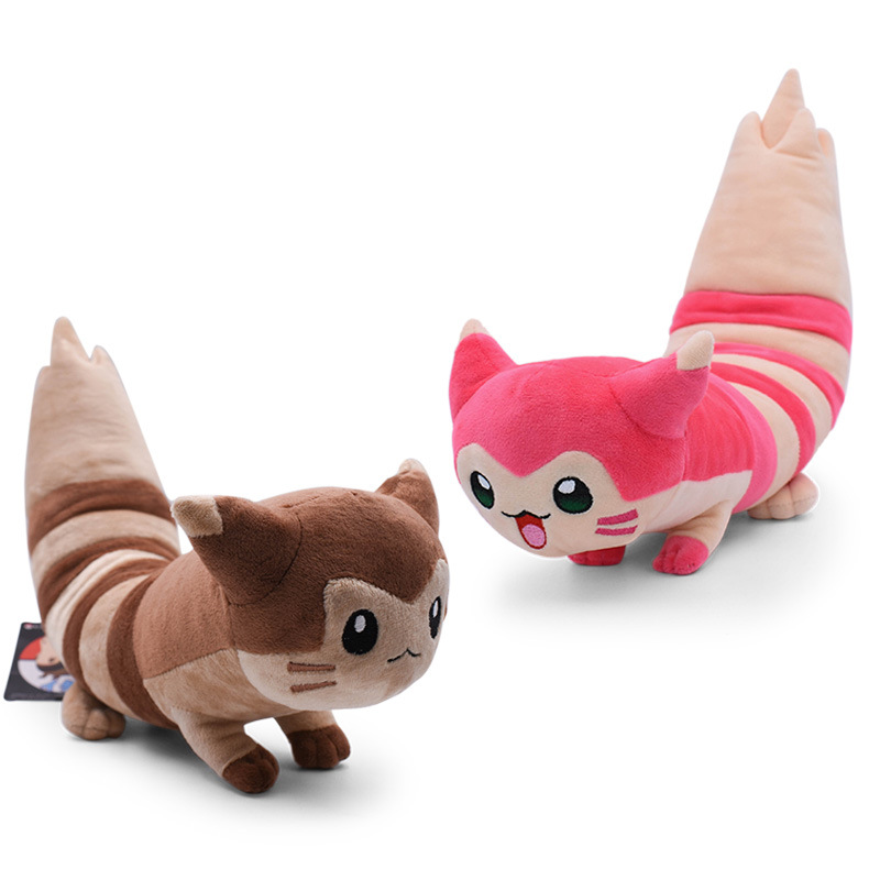 23-47cm Pokemon Anime Figure Sentret Furret Plush Toys Doll Hold Pillow ...