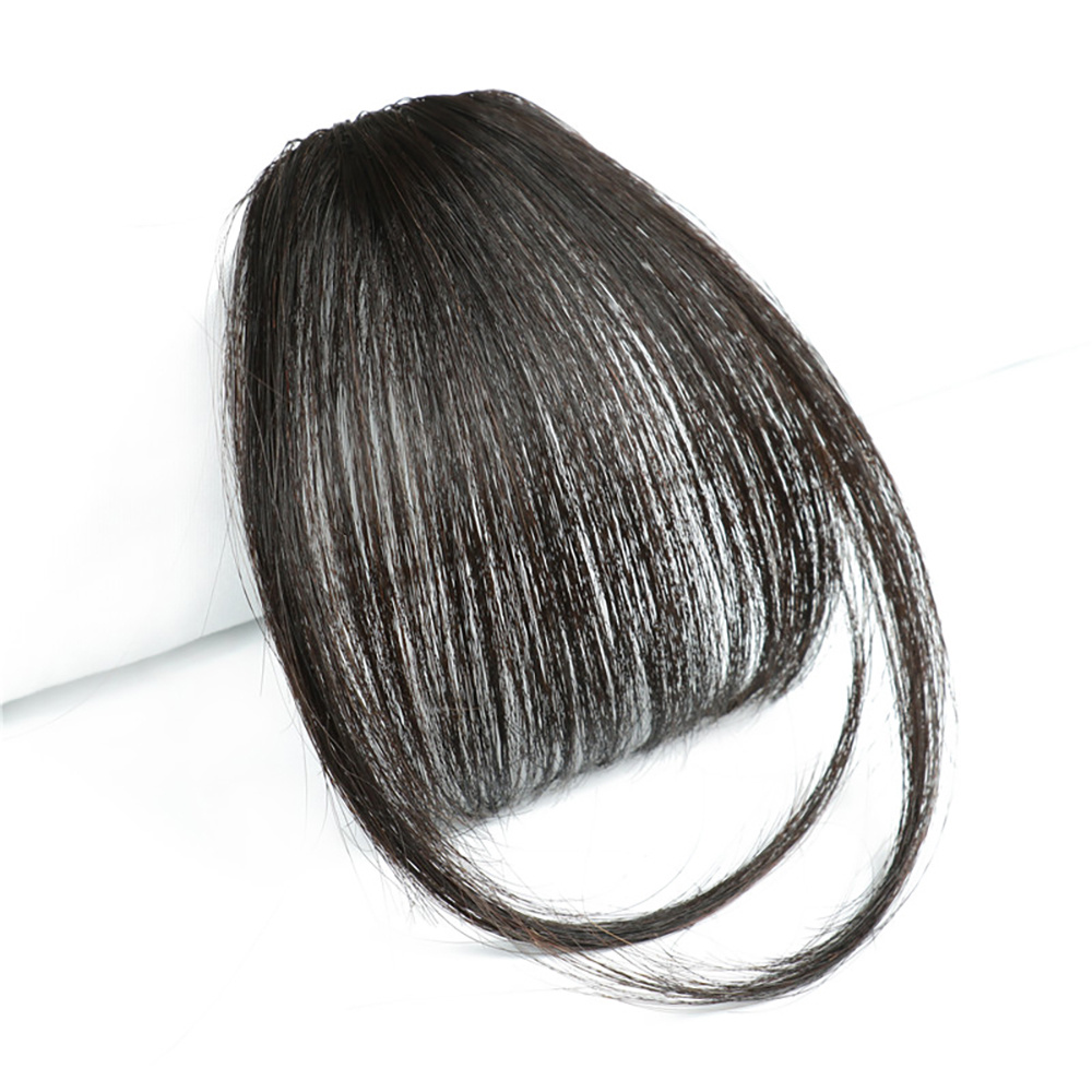 4-Color Clip-In Fringe Bangs - Synthetic Hair Extensions for Women, Air ...