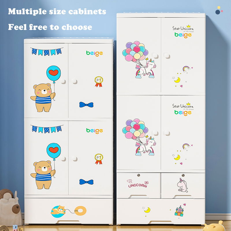 Cabinet For baby drawer plastic storage box Wardrobe For Baby Toy ...