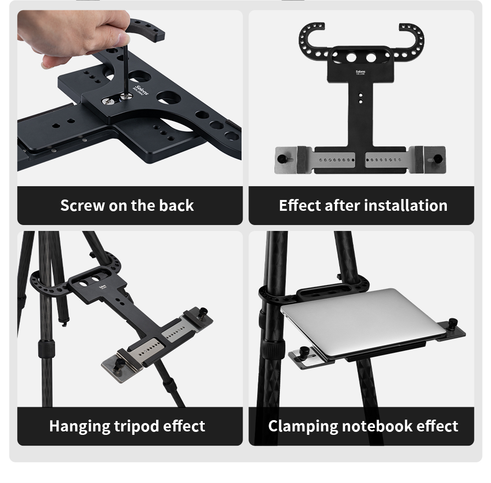 Selens Studio Tripod Laptop Tray Holder For Stand Portable Desk ...