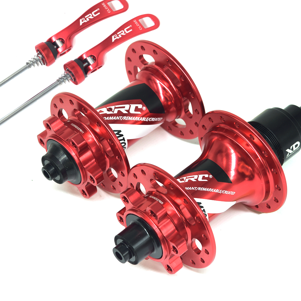 ARC MT009 4 IN 1 Hub 6 Pawls 32Holes MTB Hubs 8-12 Speed Front and Rear ...