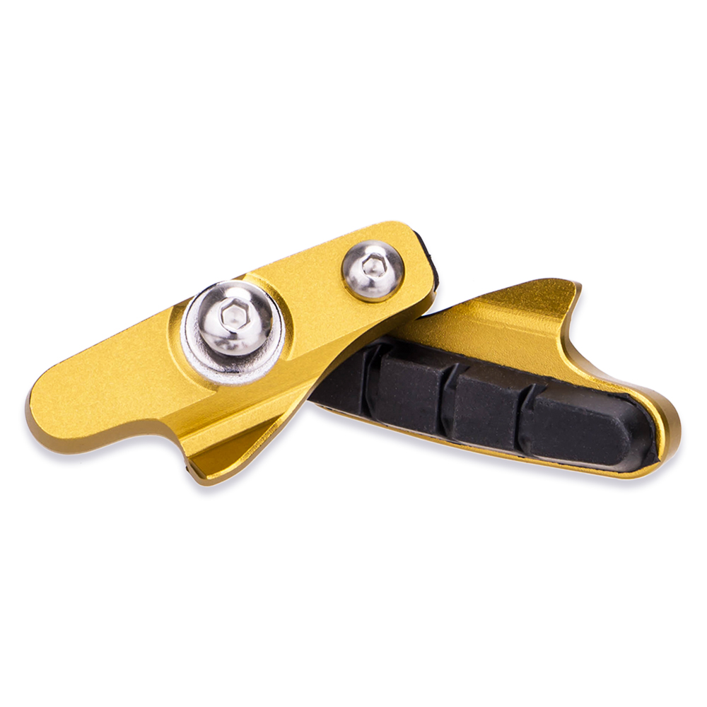 ZTTO Road Bike Caliper Brake Pads CNC Aluminum Shell 1Pair Block ...