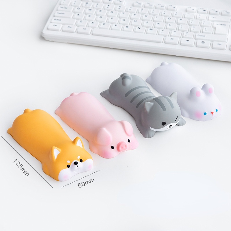 3D Cute Cartoon Wrist Rest Mouse Pad Comfortable Gaming Mouse Mat ...