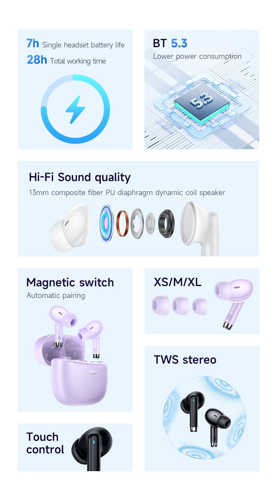 T16 Letscom True Wireless Earbuds Letscom Model T16 Earbuds