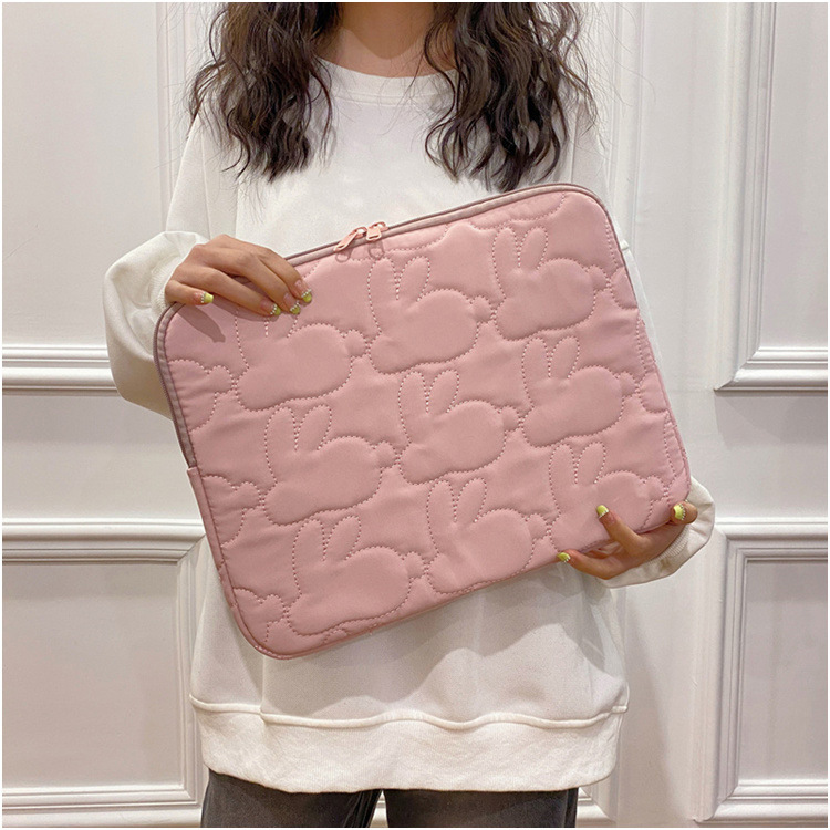 Cute Laptop Bag Rabbit Pattern Bag for iPad Tablet Sleeve Pouch 11inch ...